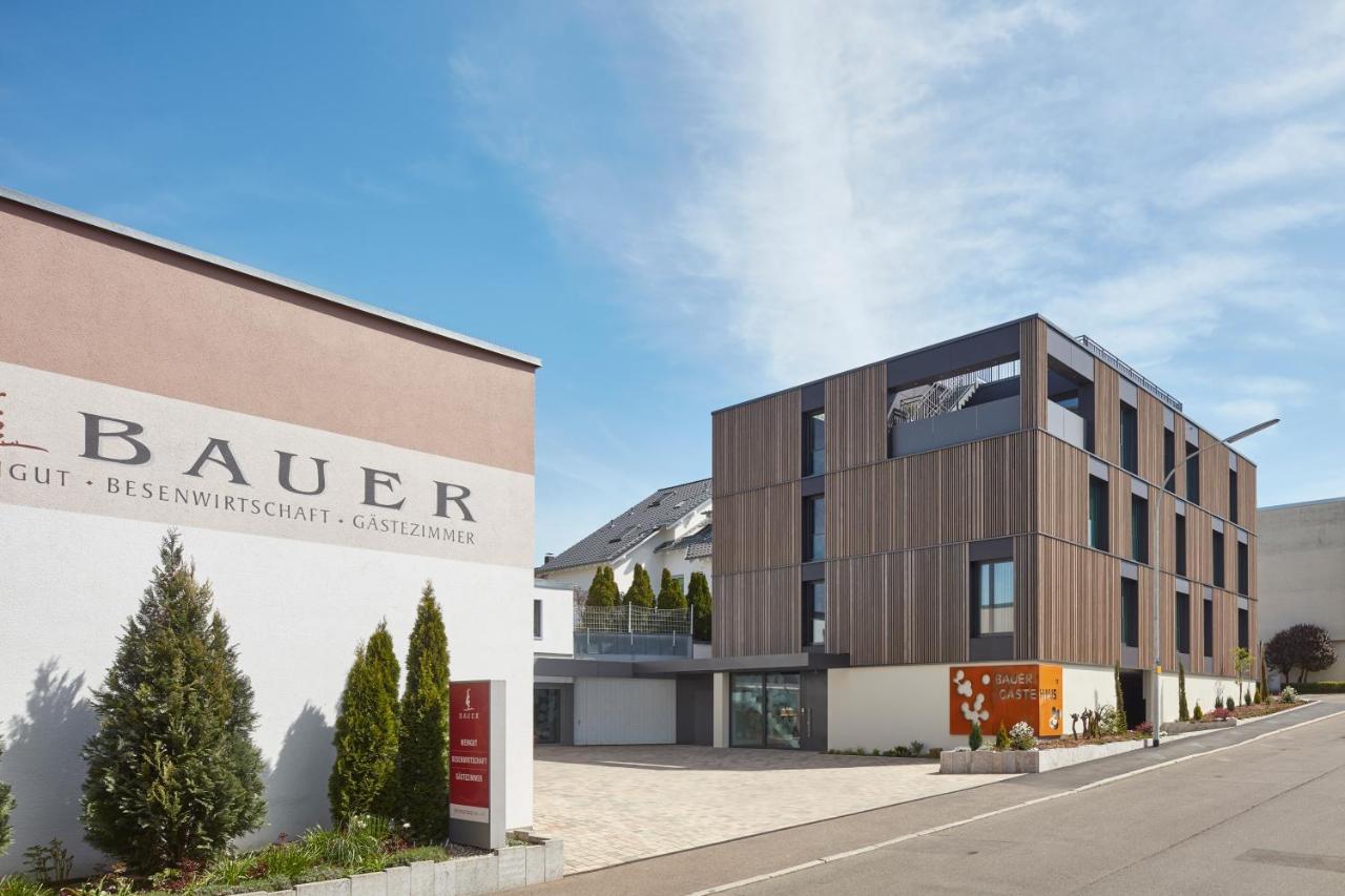 Gaestehaus Bauer - Schlafen Auf Dem Weingut Heilbronn Exteriör bild